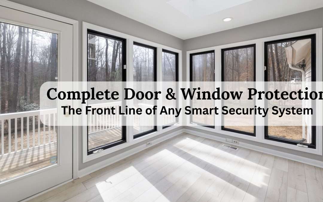 Complete Door & Window Protection: The Front Line of Any Smart Security System