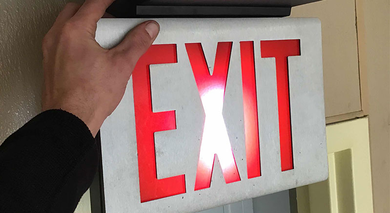 exit