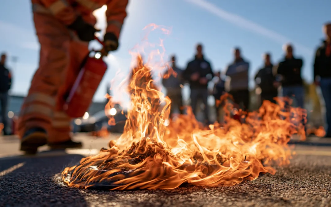 Fire Extinguisher Training: How Employees Use the RACE and PASS Methods